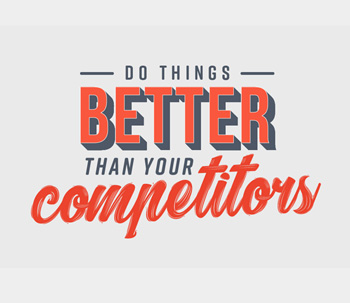 Stand out from the crowd, stand-out from your competitors