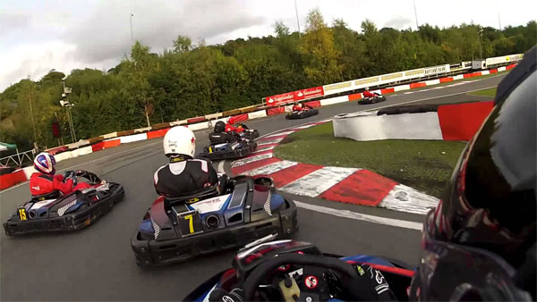 Buckmore kart racing