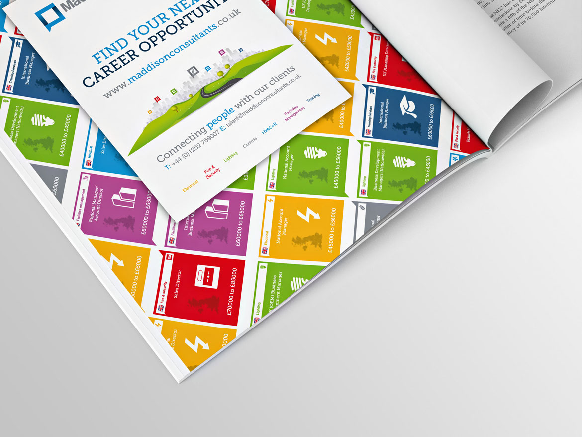 Advertising campaign design for recruitment agency