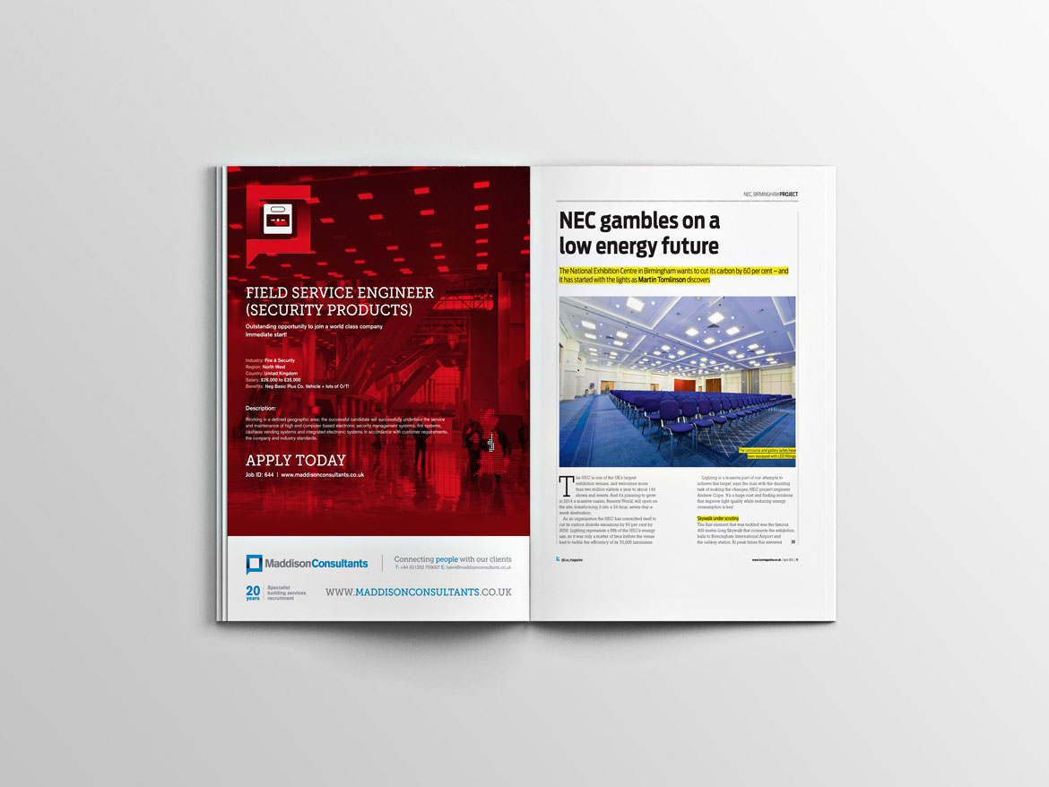 Advertising campaign design for recruitment agency