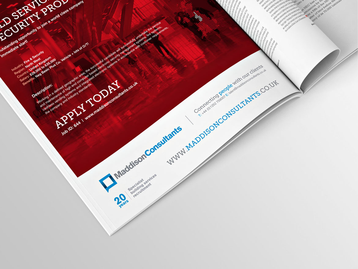 Advertising campaign design for recruitment agency