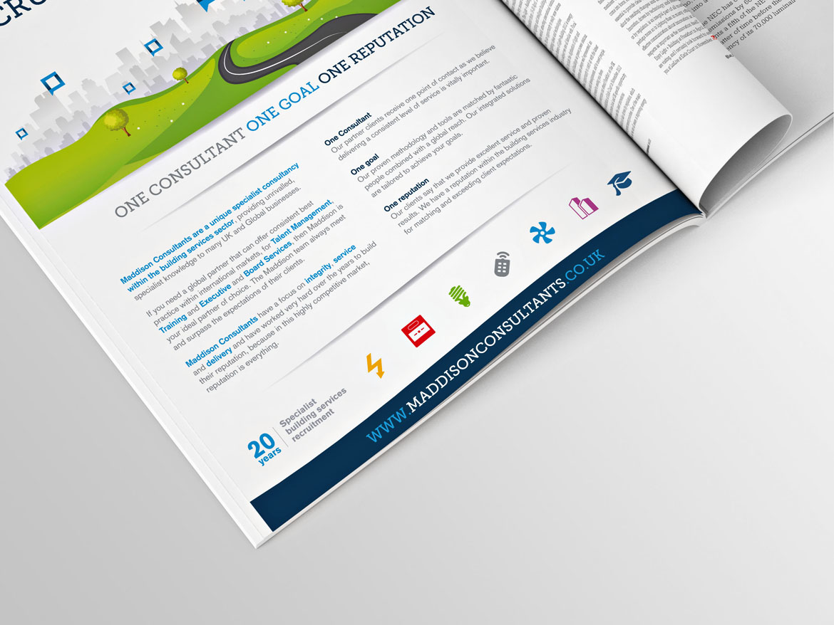 Advertising campaign design for recruitment agency
