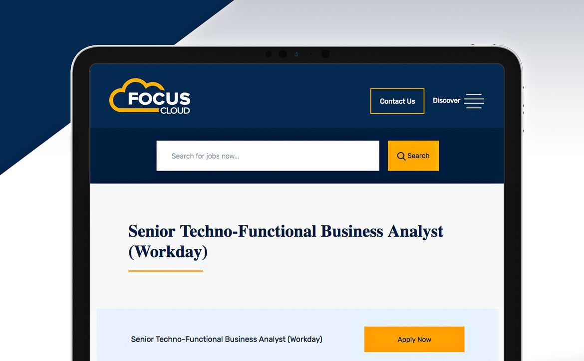 Website design for global recruitment company