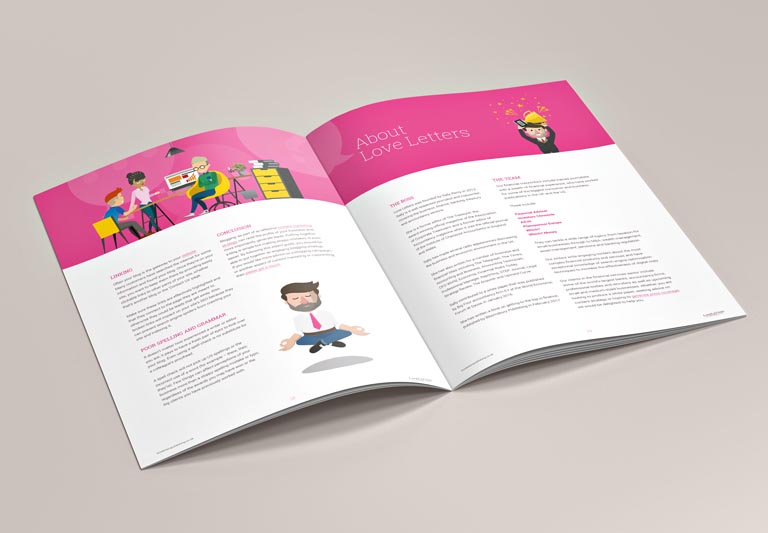 Digital marketing publication article design