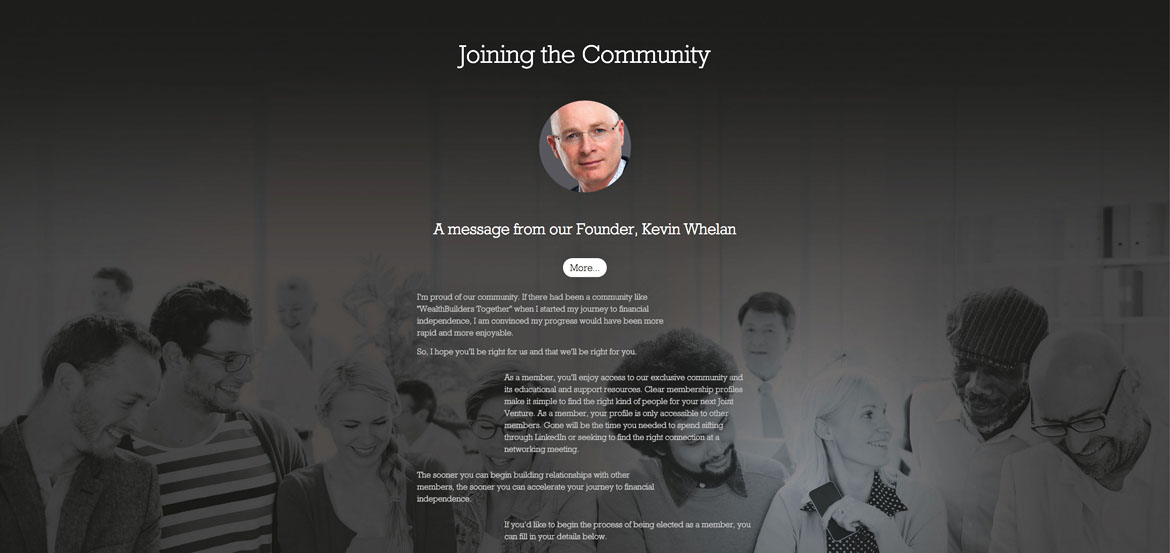 testt for Financial and wealth management company Wealthbuilders